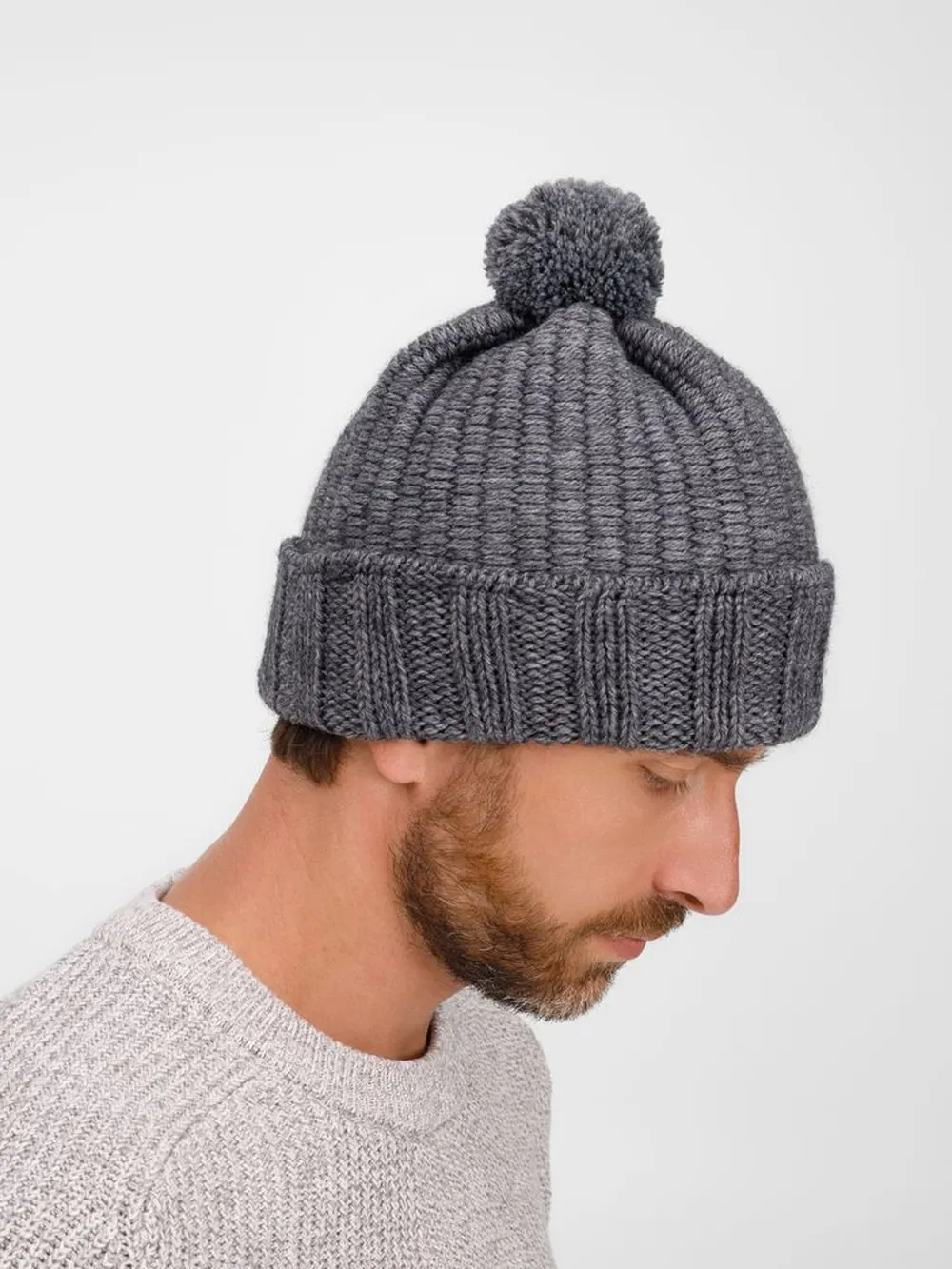 Шапка Frissonelle, серый меланж заказать онлайн с вашим дизайном на заказ в Москве и области