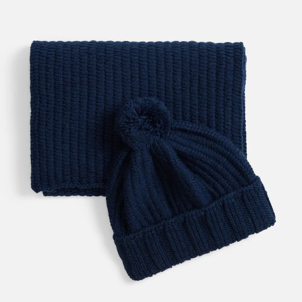 Шарф Frissonelle, темно-синий заказать онлайн с вашим дизайном на заказ в Москве и области