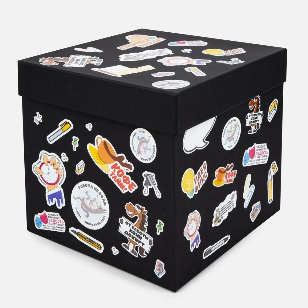 Наклейки бумажные Sticker Pack на заказ, L заказать онлайн с вашим дизайном на заказ в Москве и области