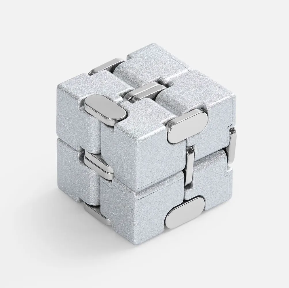 Антистресс Eternica, серебристый заказать онлайн с вашим дизайном на заказ в Москве и области