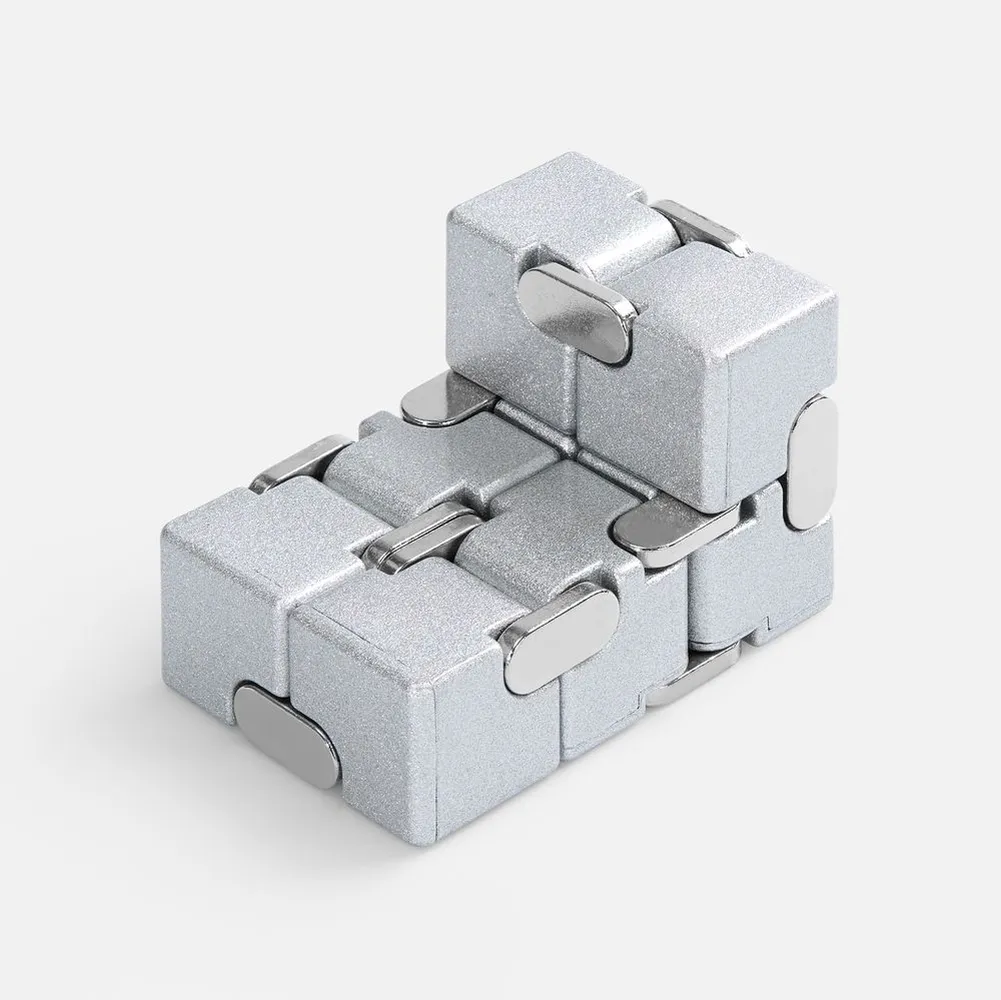 Антистресс Eternica, серебристый заказать онлайн с вашим дизайном на заказ в Москве и области