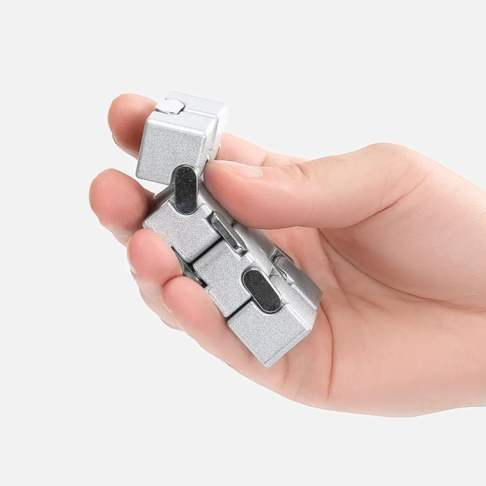 Антистресс Eternica, серебристый заказать онлайн с вашим дизайном на заказ в Москве и области