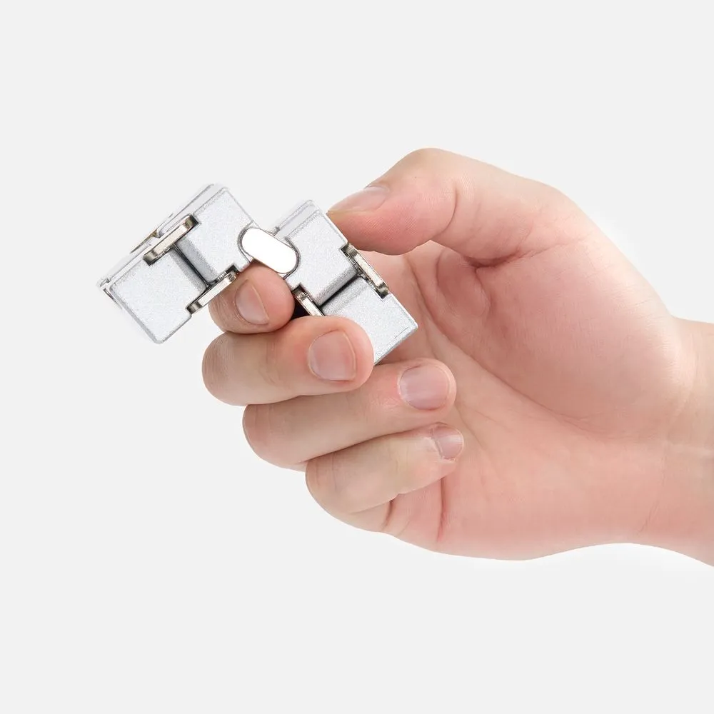 Антистресс Eternica, серебристый заказать онлайн с вашим дизайном на заказ в Москве и области