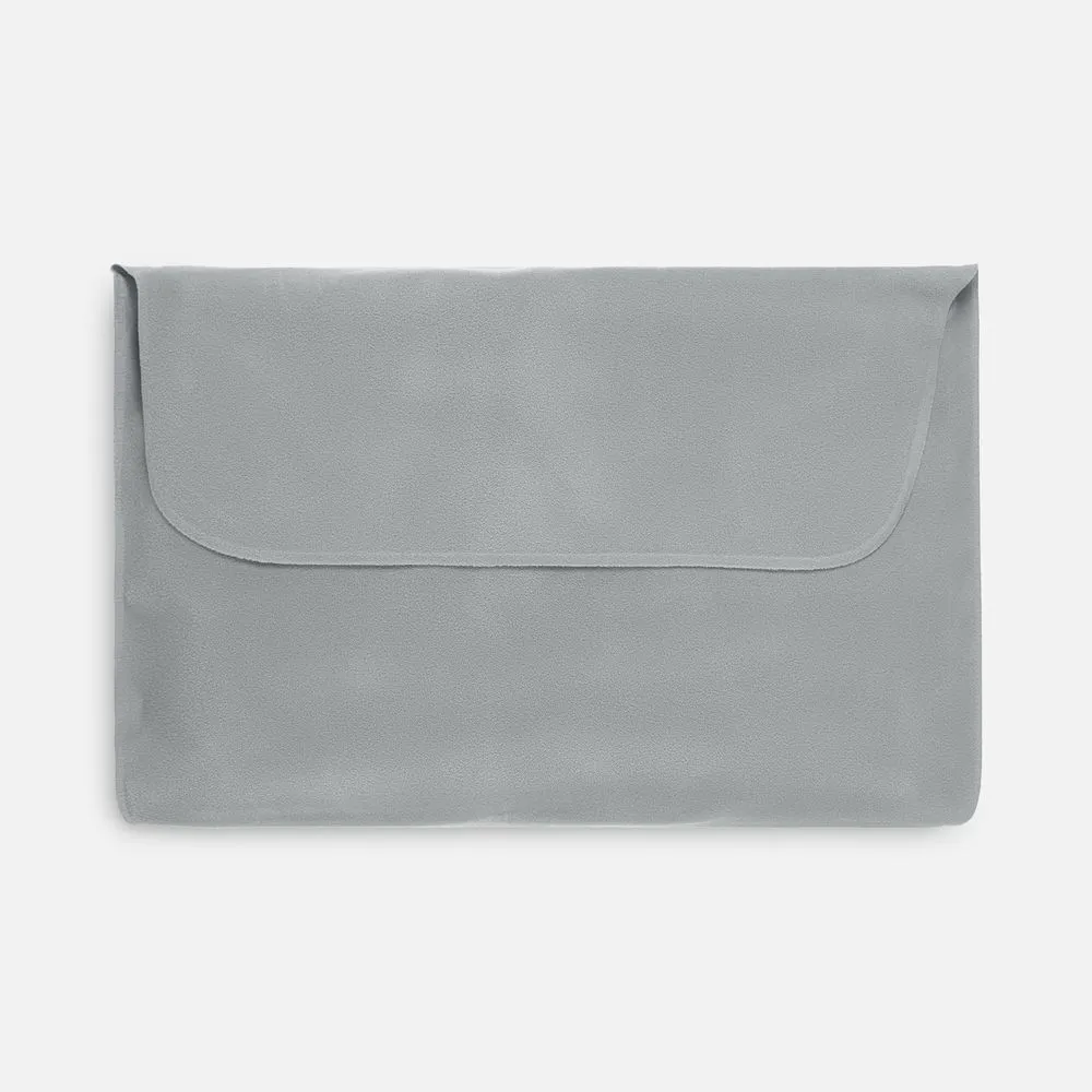 Надувная подушка под шею в чехле Sleep, темно-серая заказать онлайн с вашим дизайном на заказ в Москве и области