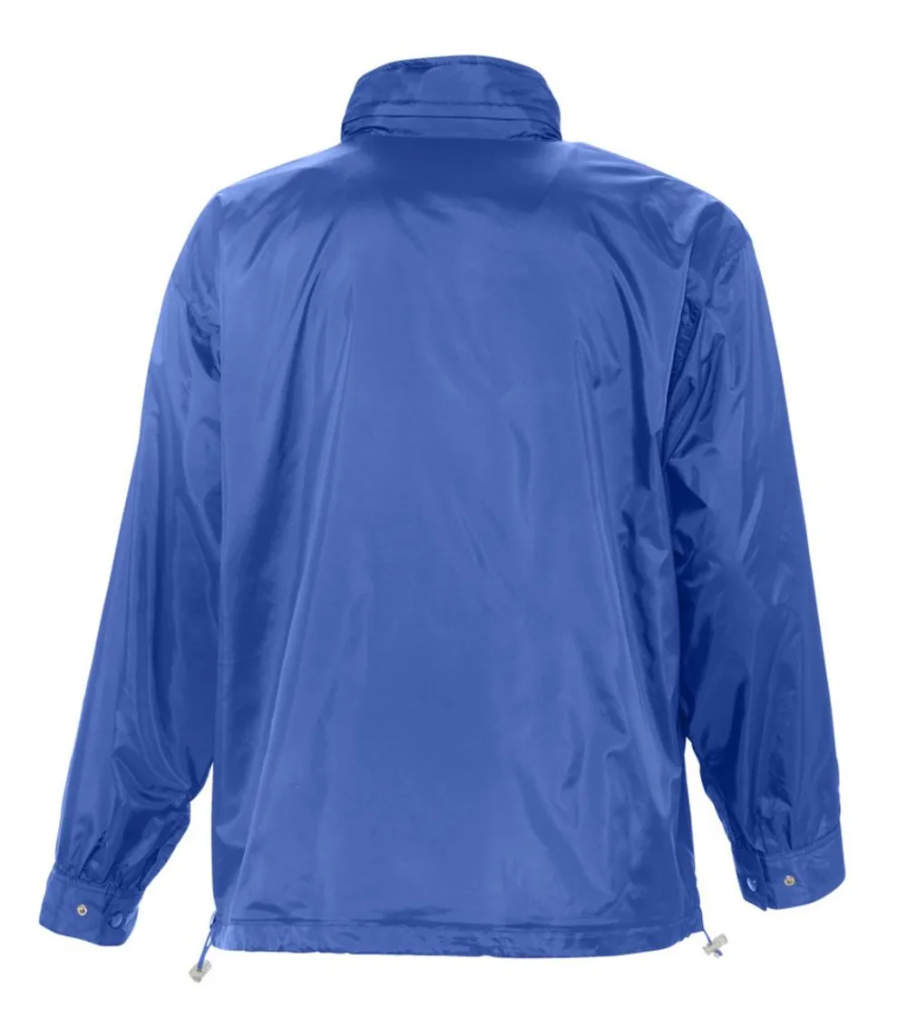 Ветровка мужская Mistral 210 ярко-синяя (royal), размер M заказать онлайн с вашим дизайном на заказ в Москве и области