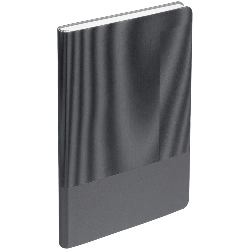 Ежедневник Vale, недатированный, серый заказать онлайн с вашим дизайном на заказ в Москве и области