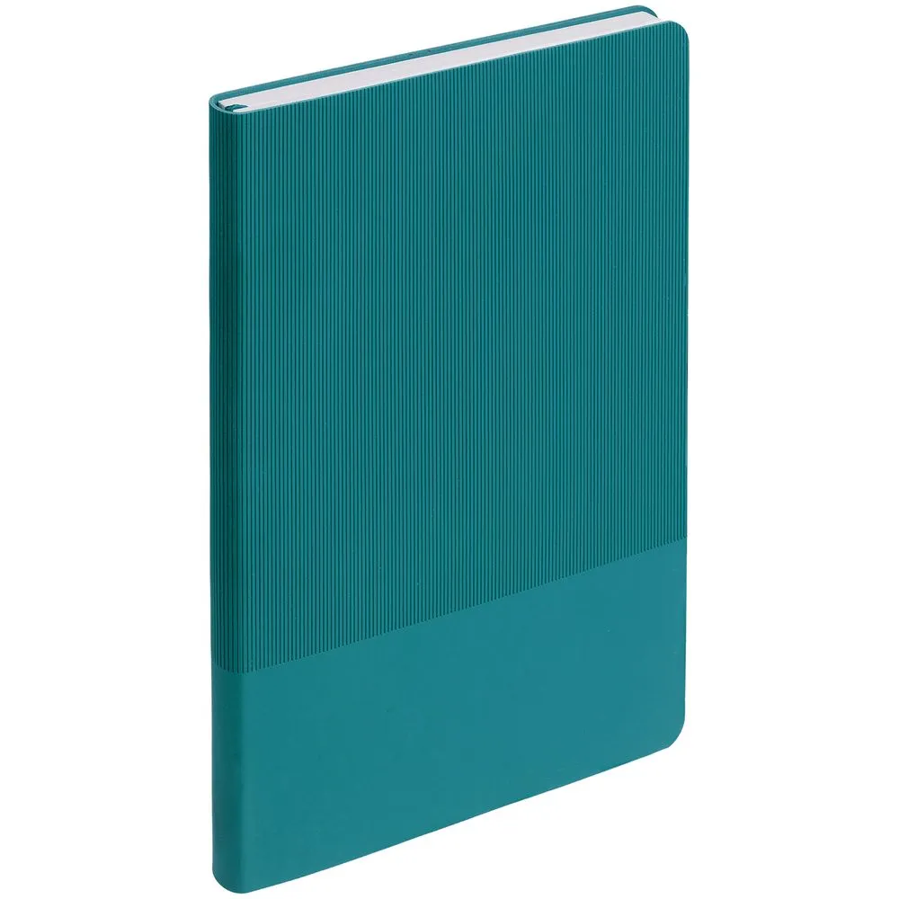 Ежедневник Vale, недатированный, бирюзовый заказать онлайн с вашим дизайном на заказ в Москве и области