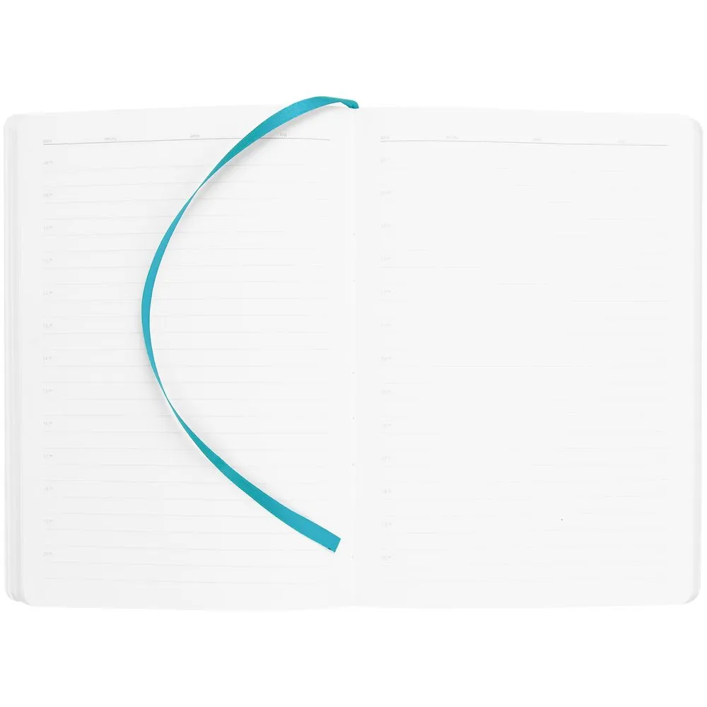 Ежедневник Vale, недатированный, бирюзовый заказать онлайн с вашим дизайном на заказ в Москве и области