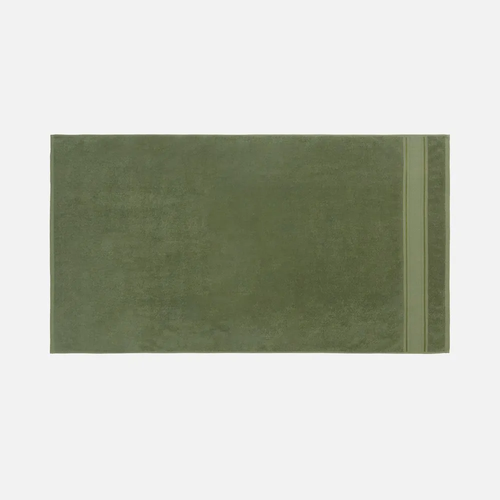 Полотенце махровое Terrychic XL, зеленое заказать онлайн с вашим дизайном на заказ в Москве и области