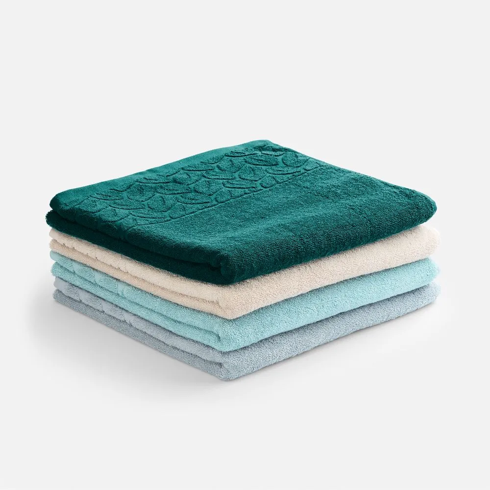 Полотенце махровое Hoya, среднее, голубое заказать онлайн с вашим дизайном на заказ в Москве и области