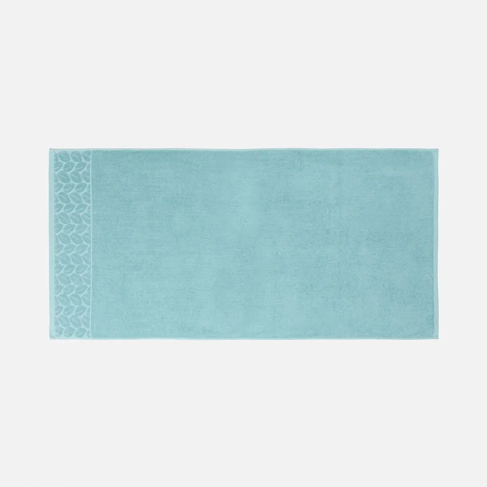 Полотенце махровое Hoya, среднее, голубое заказать онлайн с вашим дизайном на заказ в Москве и области