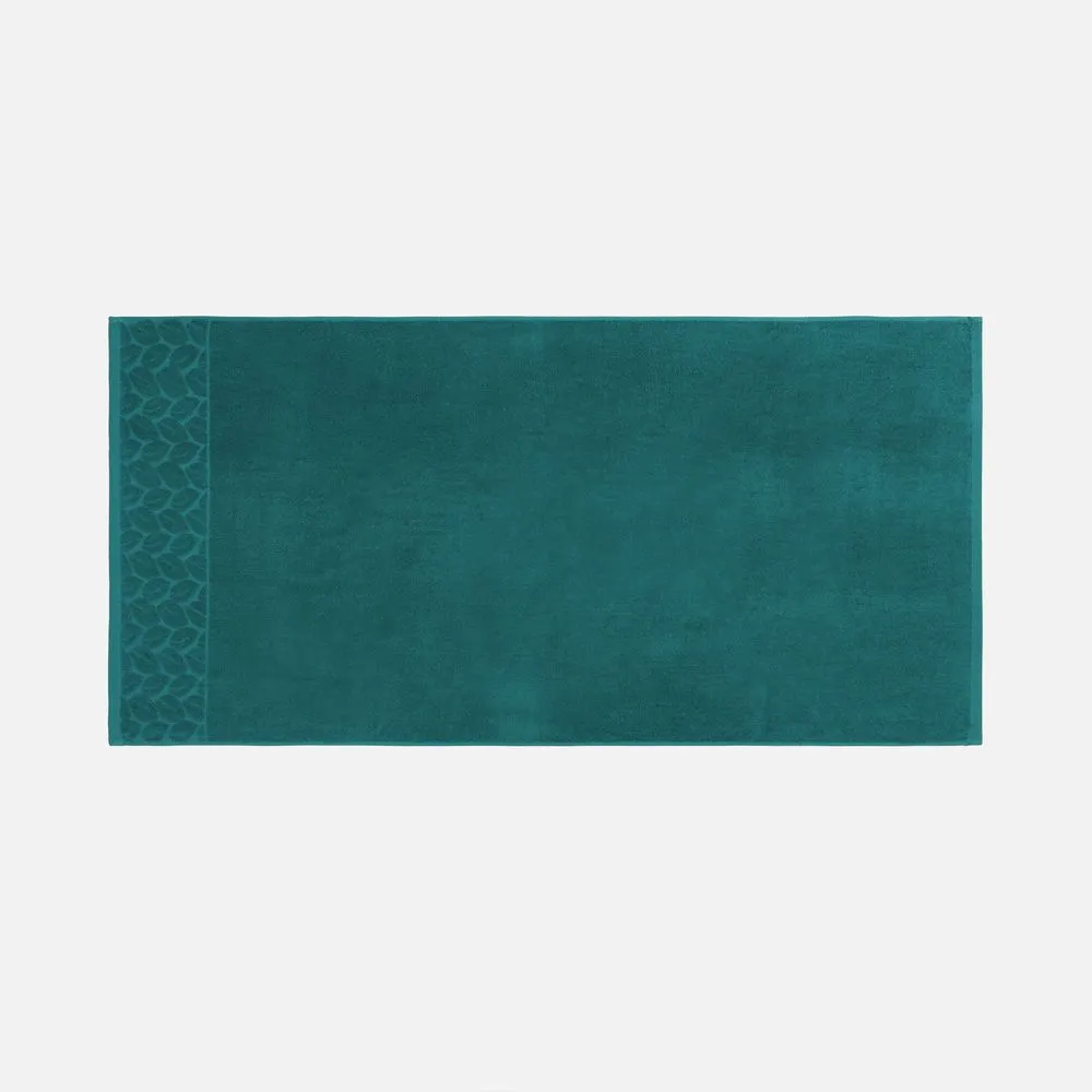 Полотенце махровое Hoya, среднее, темно-бирюзовое заказать онлайн с вашим дизайном на заказ в Москве и области