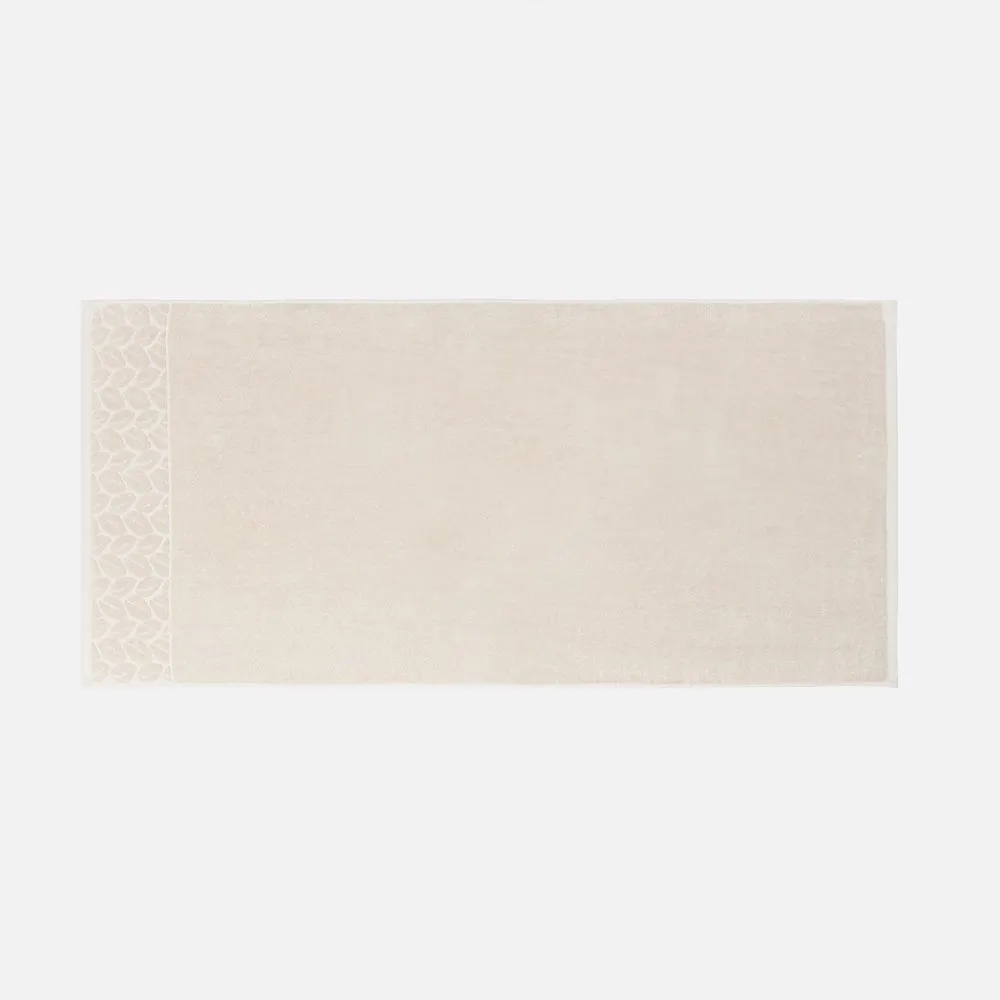 Полотенце махровое Hoya, большое, бежевое заказать онлайн с вашим дизайном на заказ в Москве и области