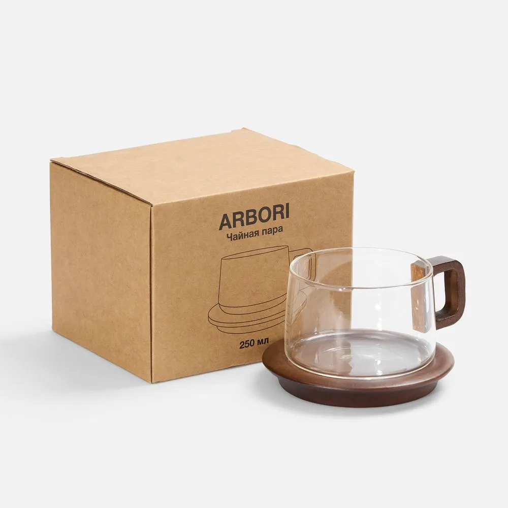 Чайная пара Arbori заказать онлайн с вашим дизайном на заказ в Москве и области