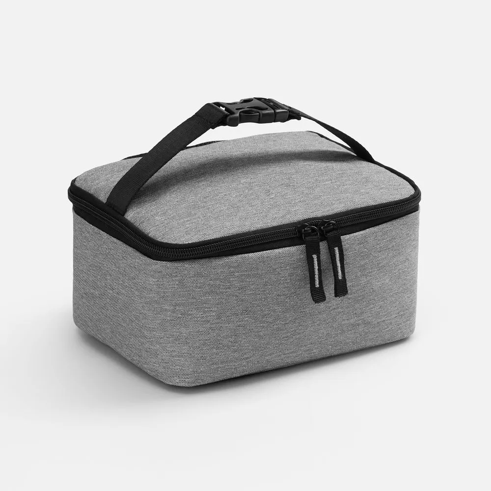 Изотермическая сумка с функцией подогрева Oneworld, серая заказать онлайн с вашим дизайном на заказ в Москве и области