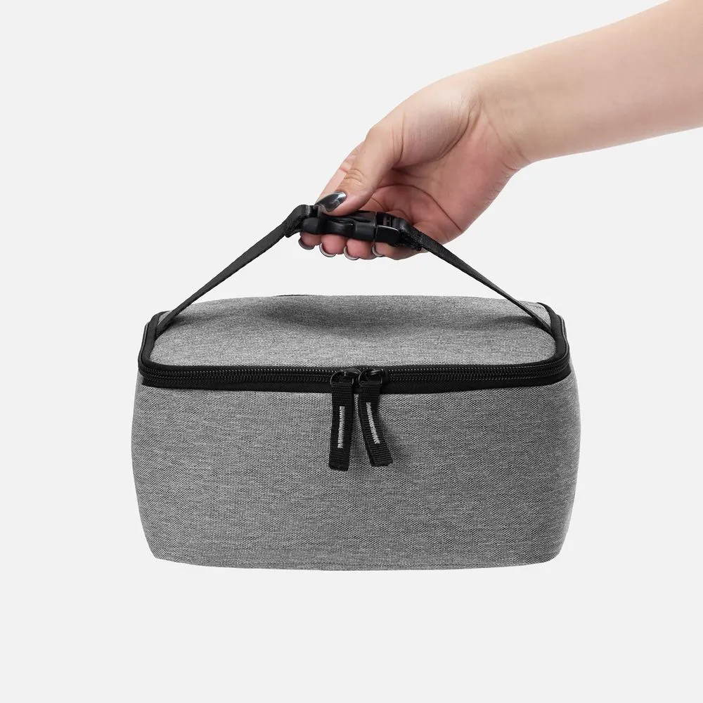 Изотермическая сумка с функцией подогрева Oneworld, серая заказать онлайн с вашим дизайном на заказ в Москве и области