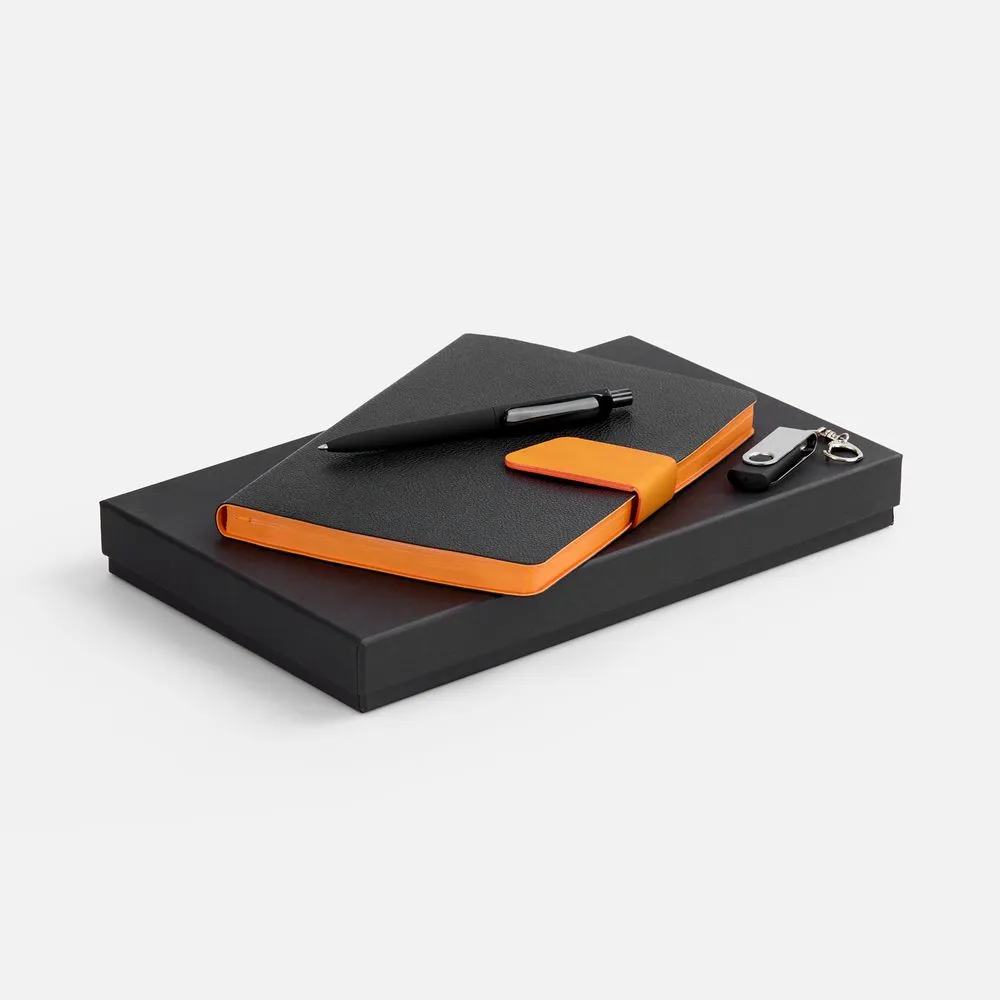 Набор Boom Memory, черный с оранжевым заказать онлайн с вашим дизайном на заказ в Москве и области