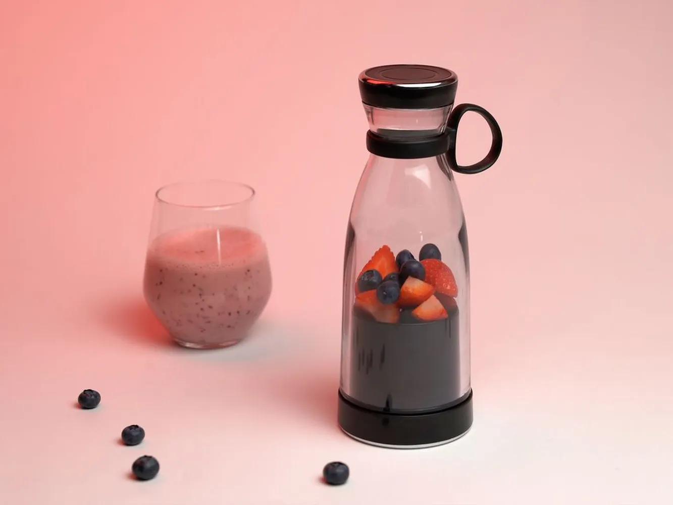 Портативный блендер BlendMatic, черный заказать онлайн с вашим дизайном на заказ в Москве и области