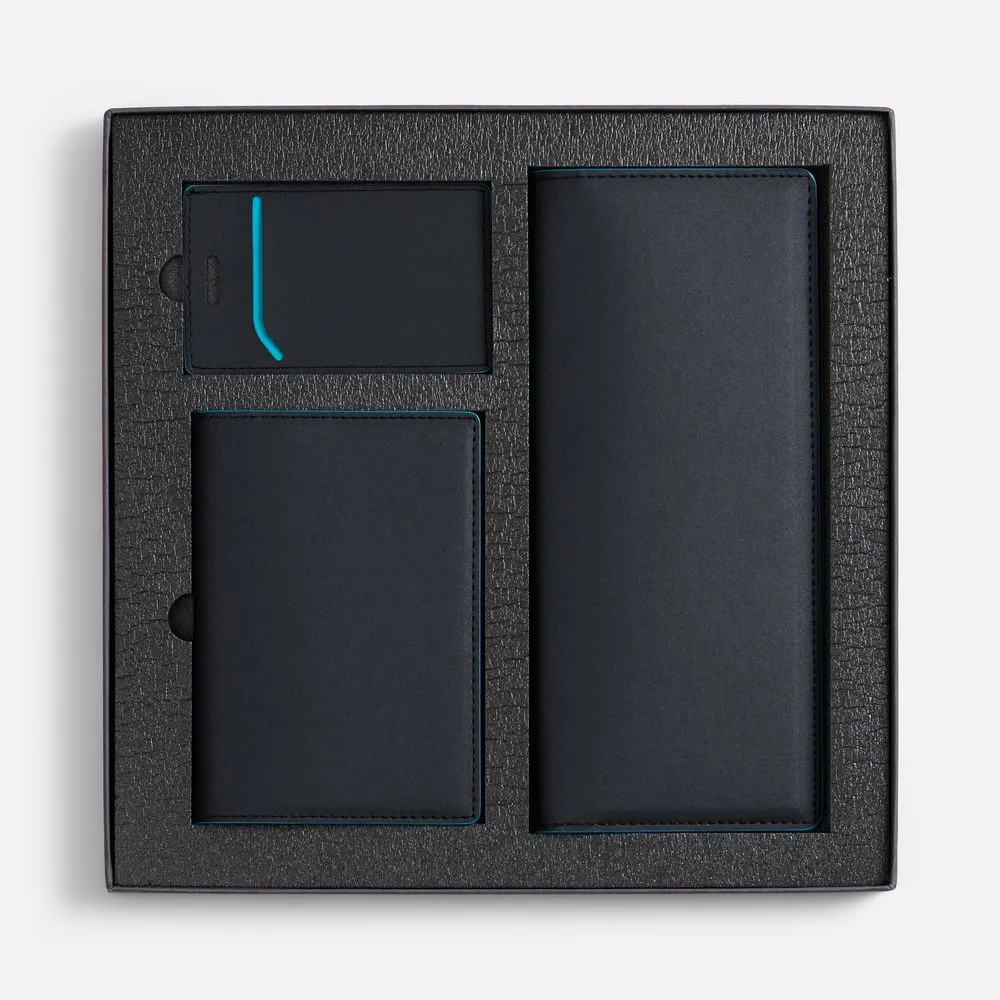 Набор Multimo Simple, черный с бирюзовым заказать онлайн с вашим дизайном на заказ в Москве и области