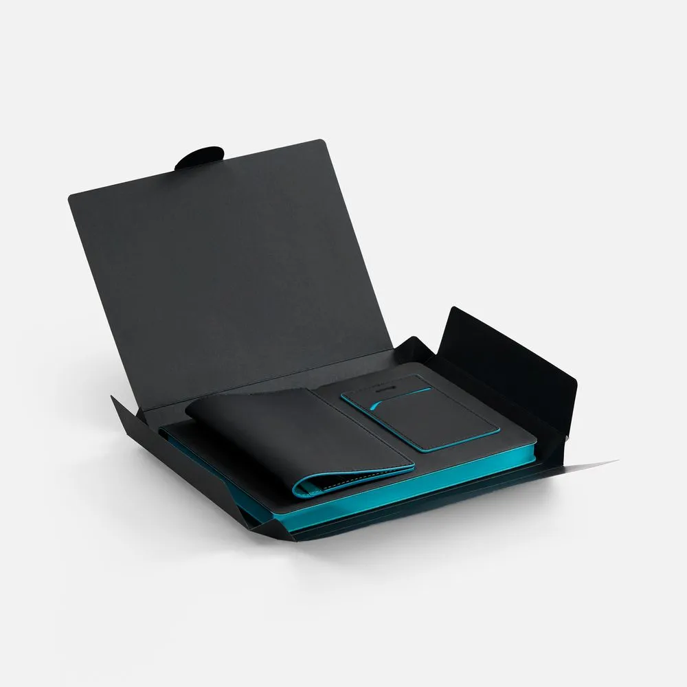 Набор Multimo, черный с бирюзовым заказать онлайн с вашим дизайном на заказ в Москве и области