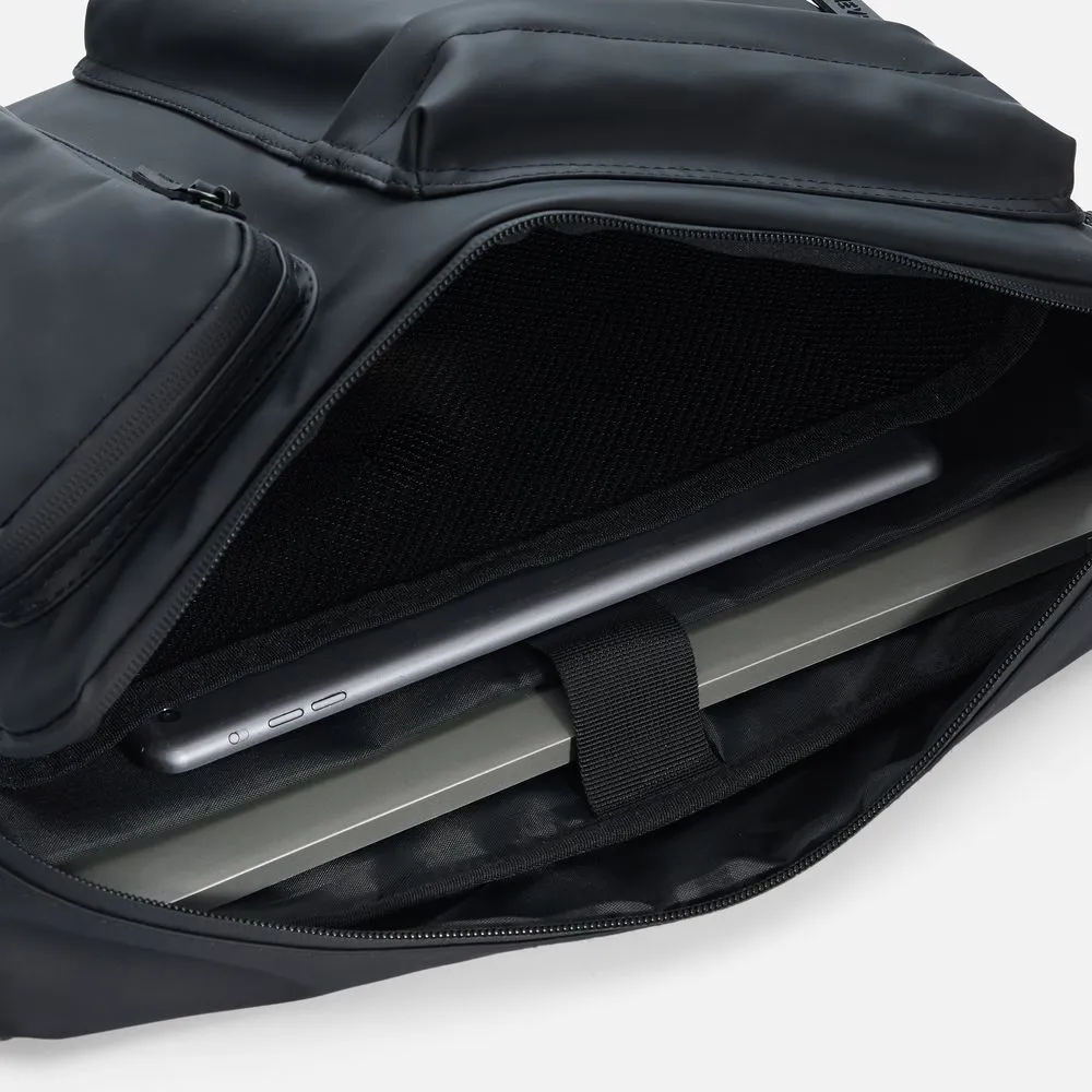 Сумка для ноутбука Traffic, черная заказать онлайн с вашим дизайном на заказ в Москве и области