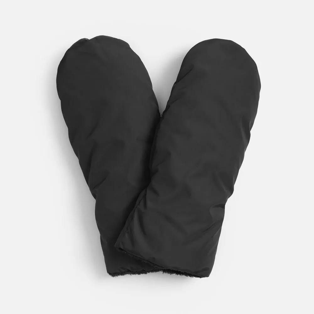 Варежки Warmshape, черные заказать онлайн с вашим дизайном на заказ в Москве и области