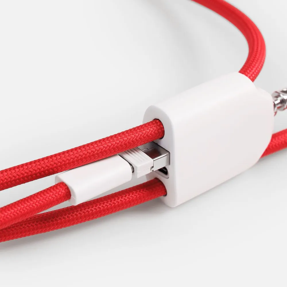 Кабель-ланьярд energyFlex Pro, красный заказать онлайн с вашим дизайном на заказ в Москве и области