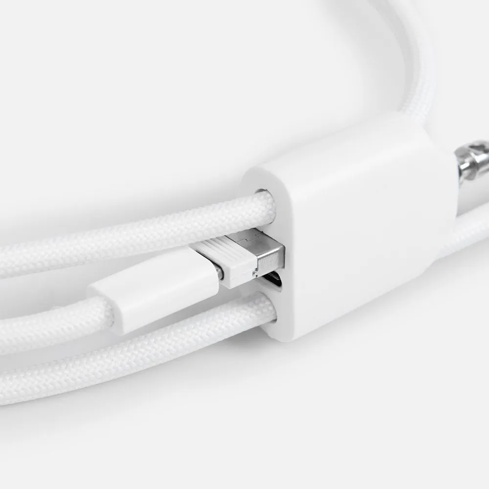 Кабель-ланьярд energyFlex Pro, белый заказать онлайн с вашим дизайном на заказ в Москве и области