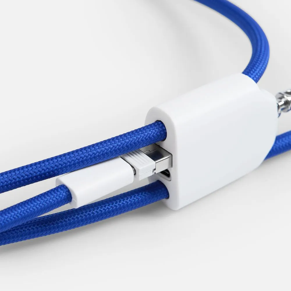 Кабель-ланьярд energyFlex Pro, синий заказать онлайн с вашим дизайном на заказ в Москве и области