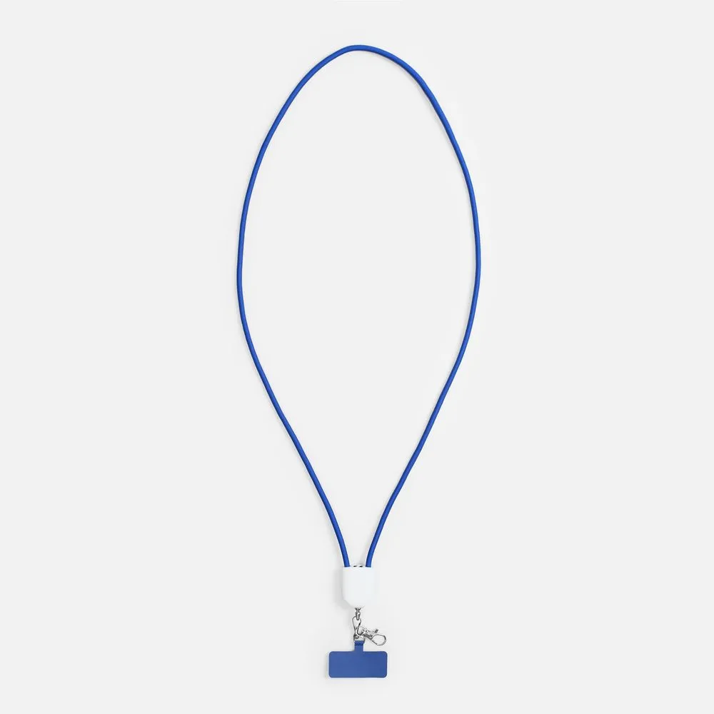 Кабель-ланьярд energyFlex Pro, синий заказать онлайн с вашим дизайном на заказ в Москве и области