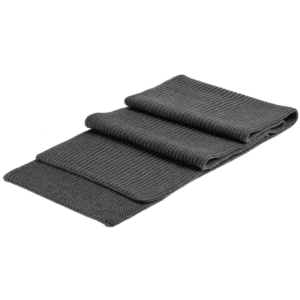 Шарф Nordkyn, серый меланж (эбонит) заказать онлайн с вашим дизайном на заказ в Москве и области