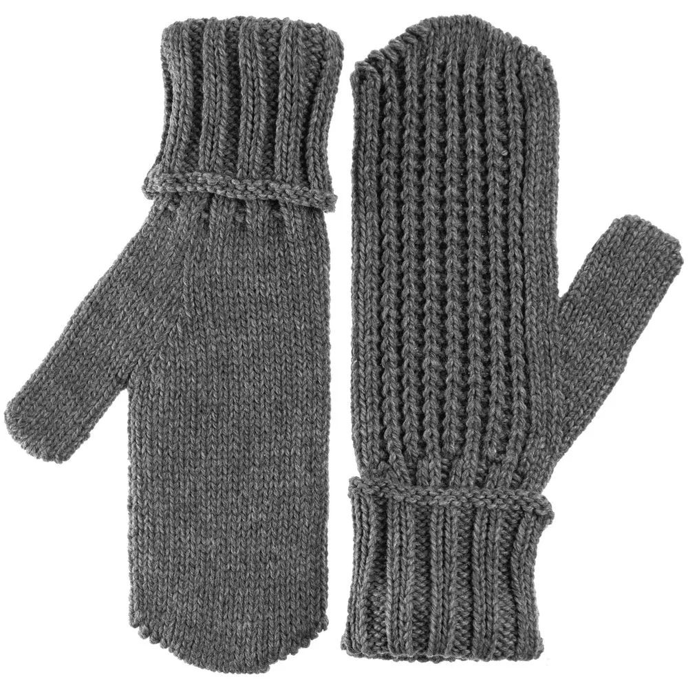 Варежки Nordkyn, серый меланж (эбонит) заказать онлайн с вашим дизайном на заказ в Москве и области