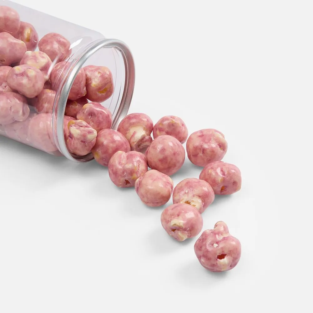 Попкорн Carambole, карамельный в глазури «Йогурт и малина» заказать онлайн с вашим дизайном на заказ в Москве и области