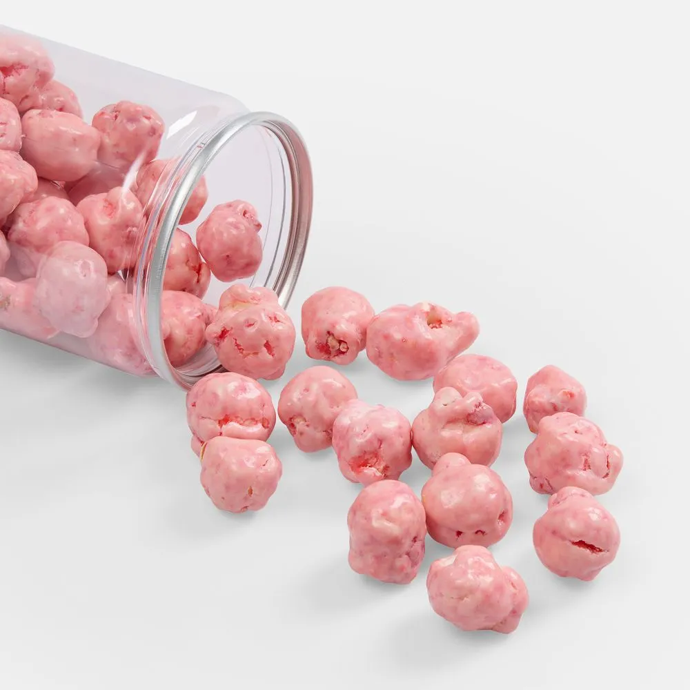 Попкорн Carambole, карамельный в глазури «Клубника» заказать онлайн с вашим дизайном на заказ в Москве и области