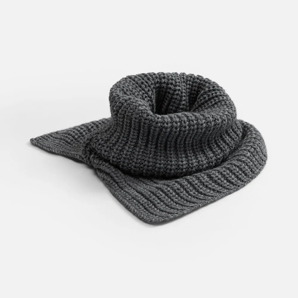 Снуд Softino, серый меланж заказать онлайн с вашим дизайном на заказ в Москве и области