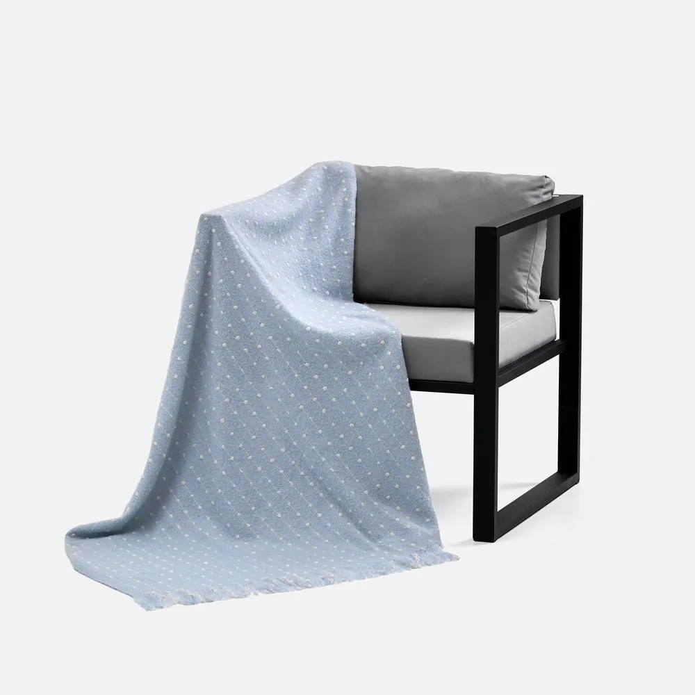 Плед Laforet, голубой заказать онлайн с вашим дизайном на заказ в Москве и области