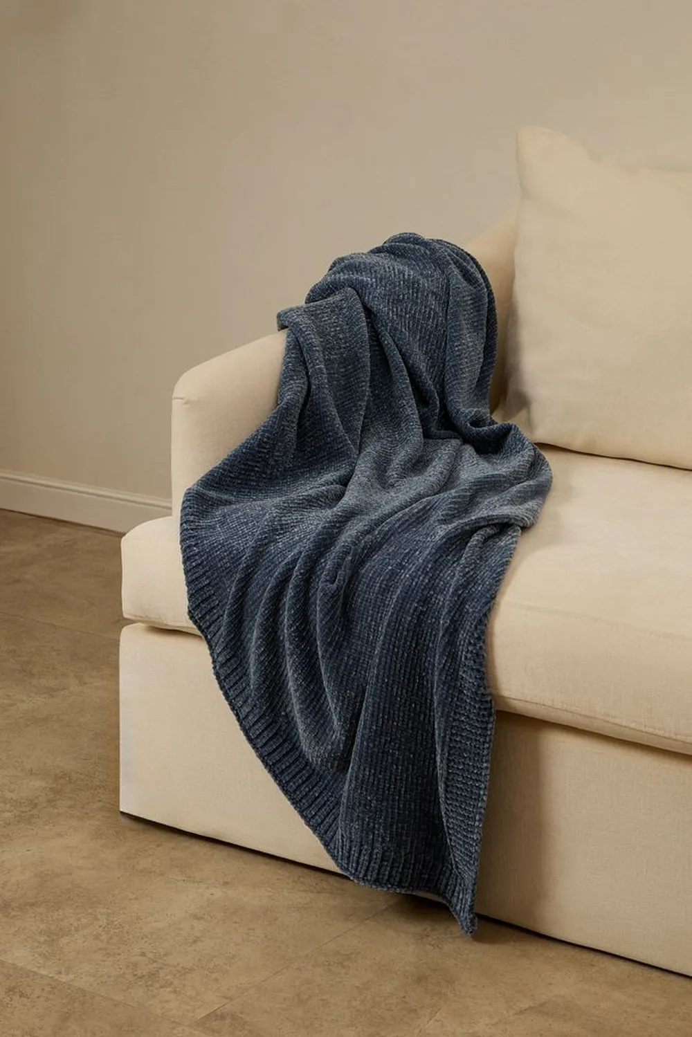 Плед Cozynova, синий заказать онлайн с вашим дизайном на заказ в Москве и области