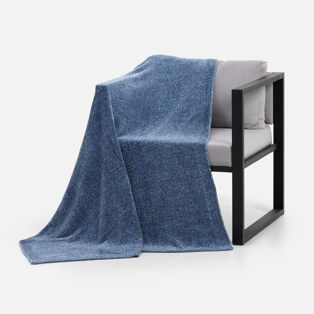 Плед Cozynova, синий заказать онлайн с вашим дизайном на заказ в Москве и области