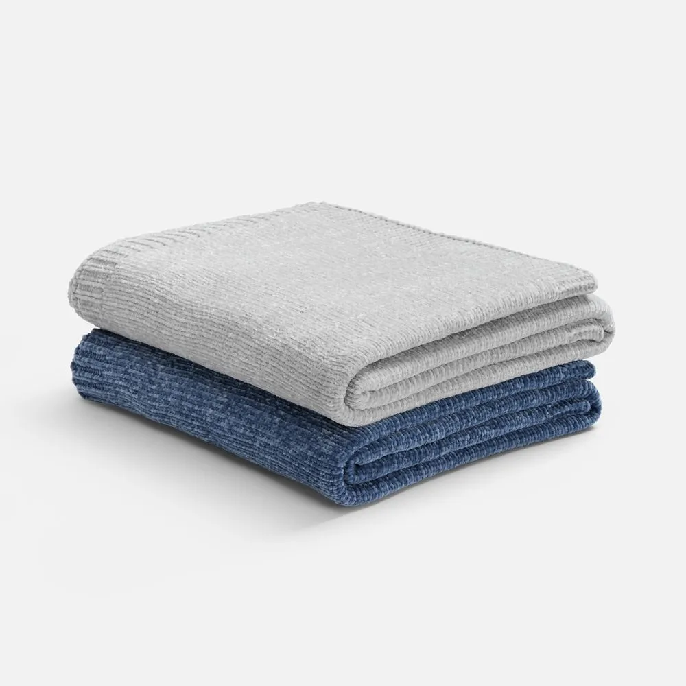 Плед Cozynova, синий заказать онлайн с вашим дизайном на заказ в Москве и области