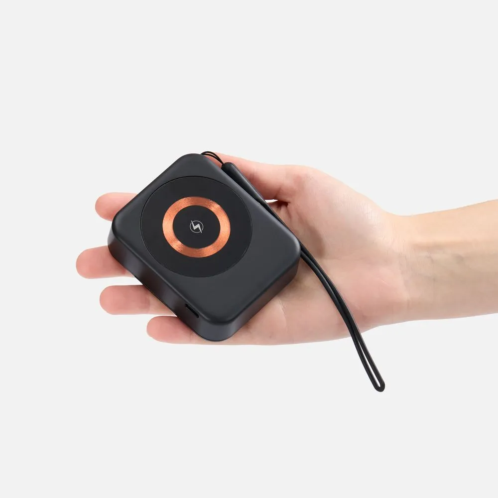 Набор для ухода за гаджетами с беспроводной зарядкой Rules, черный заказать онлайн с вашим дизайном на заказ в Москве и области