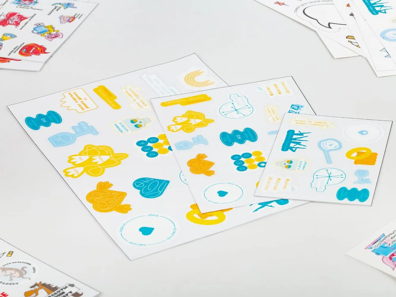 Наклейки UV-DTF Stiker Pack на заказ, S заказать онлайн с вашим дизайном на заказ в Москве и области