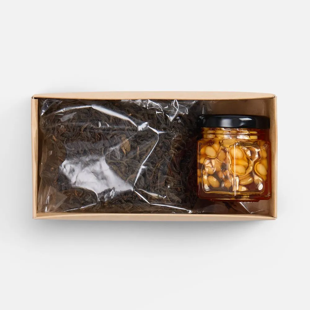 Набор Sweet Heat, с чаем заказать онлайн с вашим дизайном на заказ в Москве и области