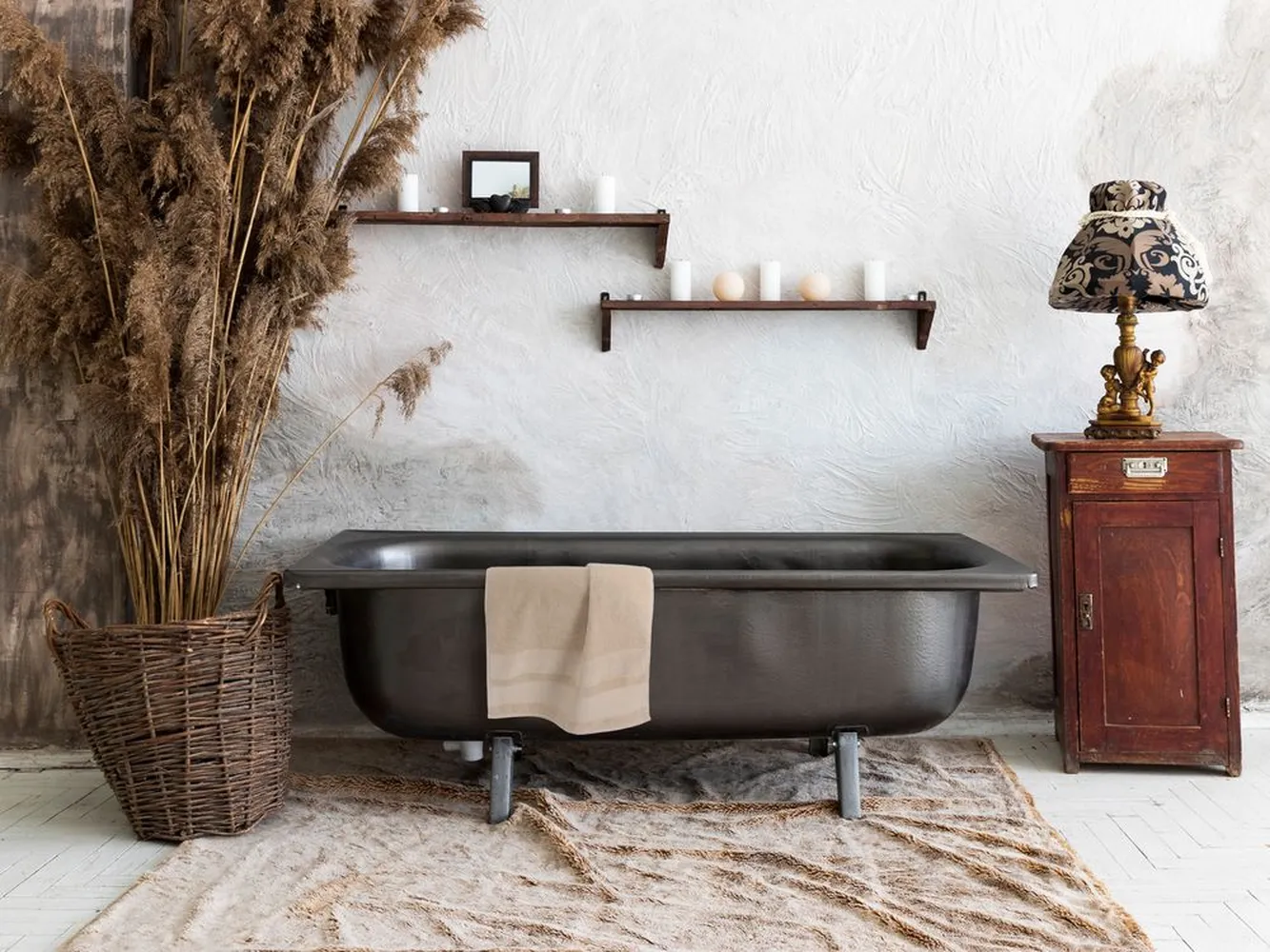 Полотенце Molan, среднее, бежевое заказать онлайн с вашим дизайном на заказ в Москве и области