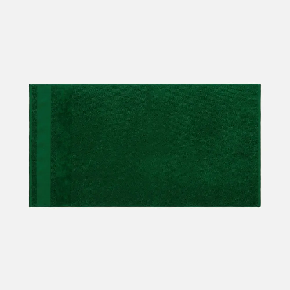 Полотенце Molan, большое, темно-зеленое заказать онлайн с вашим дизайном на заказ в Москве и области