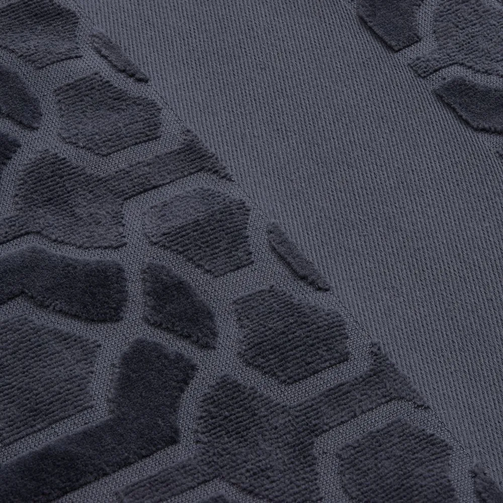 Полотенце Velin, большое, темно-серое заказать онлайн с вашим дизайном на заказ в Москве и области