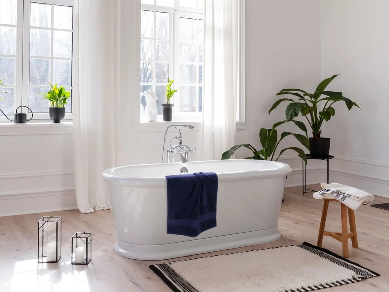 Полотенце Meliora, среднее, темно-синее заказать онлайн с вашим дизайном на заказ в Москве и области