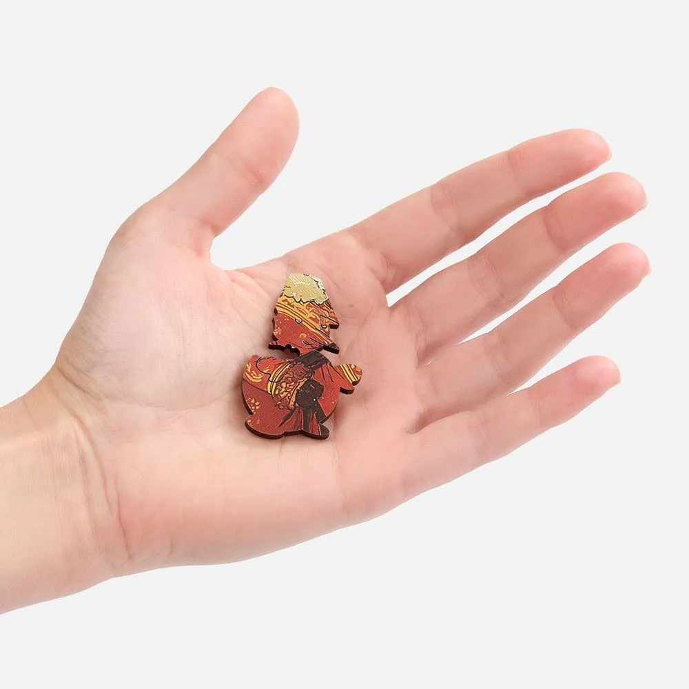 Пазл фигурный «Дед Мороз» заказать онлайн с вашим дизайном на заказ в Москве и области