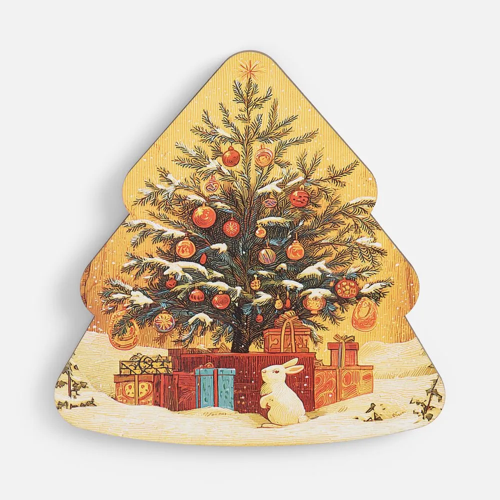 Пазл фигурный «Елочка» заказать онлайн с вашим дизайном на заказ в Москве и области