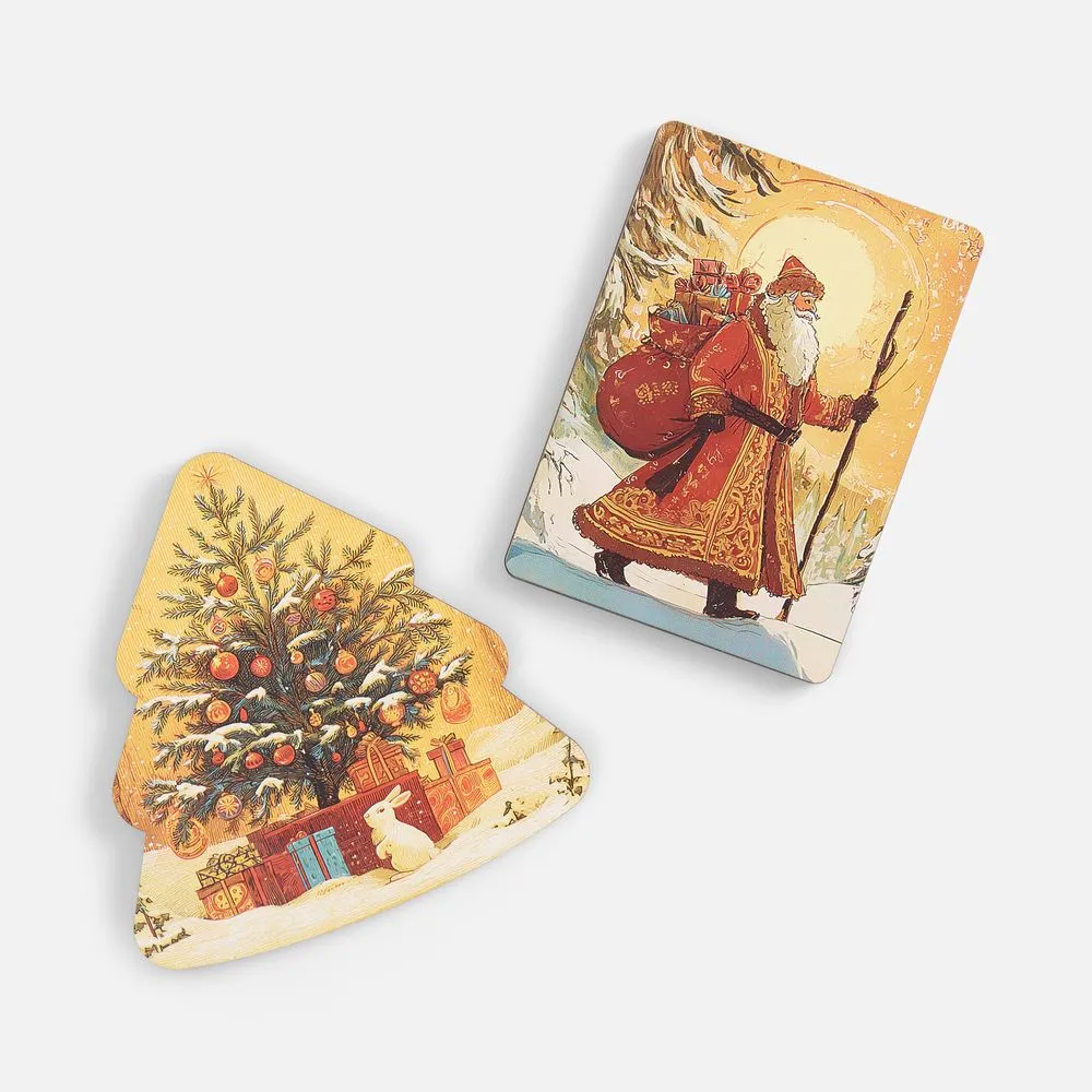 Пазл фигурный «Елочка» заказать онлайн с вашим дизайном на заказ в Москве и области