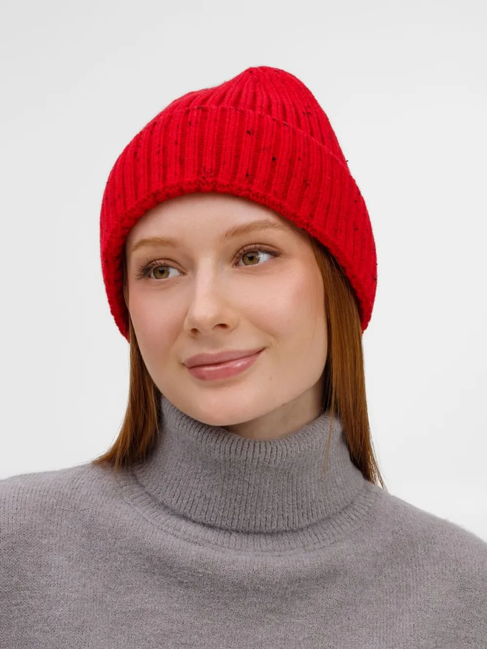 Шапка Spotti, красная заказать онлайн с вашим дизайном на заказ в Москве и области